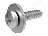 Q221 十字槽盘头自攻螺钉和加大平垫组合件(尖端)